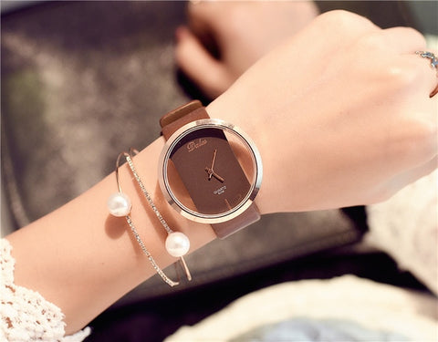 Skeleton Strap Watch Women