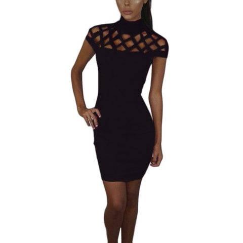 Party Night Turtle Neck Club Dress