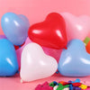Romantic 10 Inch Love Heart Latex Helium Balloons