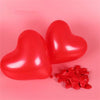 Romantic 10 Inch Love Heart Latex Helium Balloons