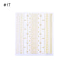 Gold Silver Metal Strip Tape 3D Nail Sticker