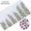 Glass Nail Rhinestones For Nails Art Decorations