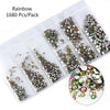 Glass Nail Rhinestones For Nails Art Decorations