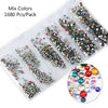 Glass Nail Rhinestones For Nails Art Decorations