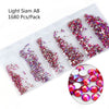 Glass Nail Rhinestones For Nails Art Decorations