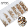 Glass Nail Rhinestones For Nails Art Decorations