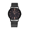 Rose Gold Sliver Mesh Stainless Steel Dail Watches