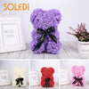 Bear Artificial Rose Decorations Cute Cartoon Girlfriend