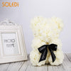 Bear Artificial Rose Decorations Cute Cartoon Girlfriend