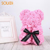Bear Artificial Rose Decorations Cute Cartoon Girlfriend