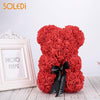 Bear Artificial Rose Decorations Cute Cartoon Girlfriend